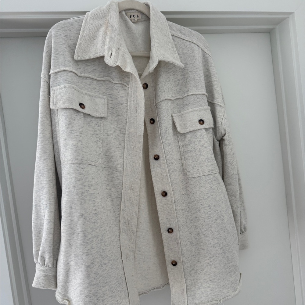 Pol oversized shacket size S